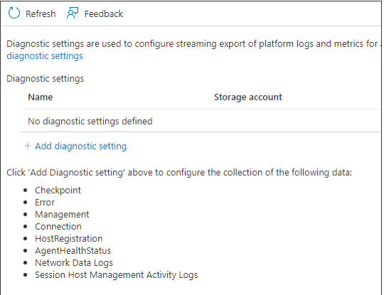 Azure Diagnostics